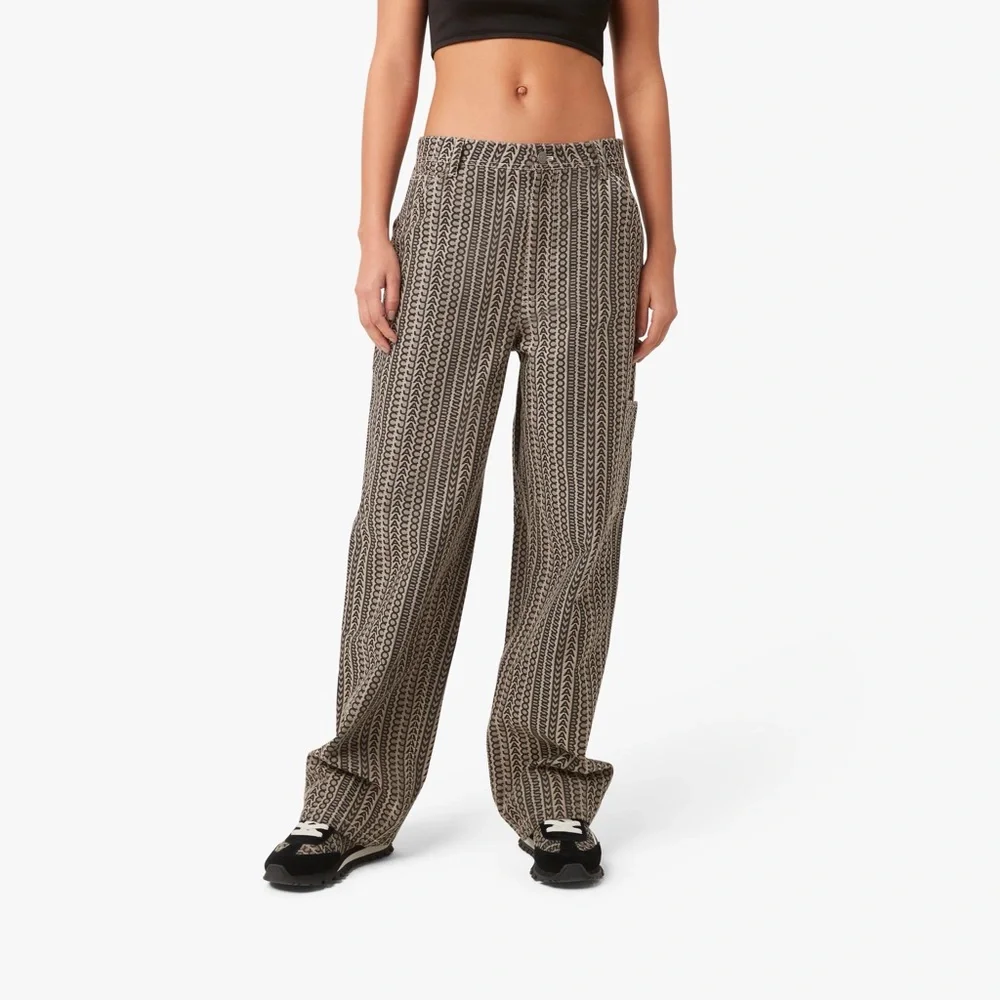 Marc Jacobs Wide Monogram Patterned Pants - Picture 2 of 10
